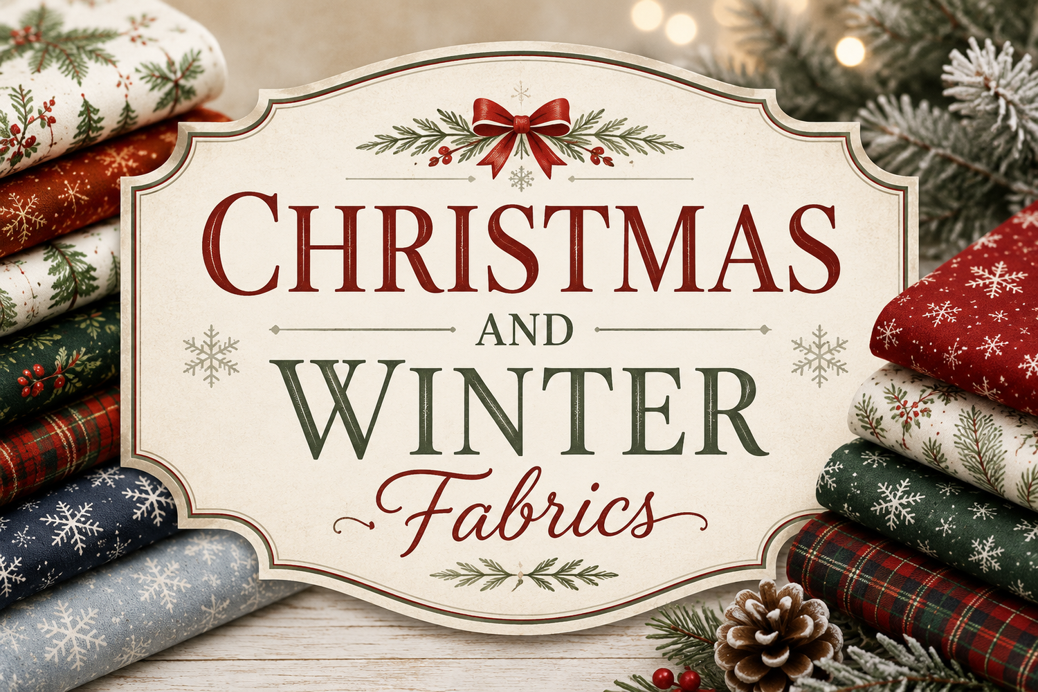 Christmas And Winter Fabrics