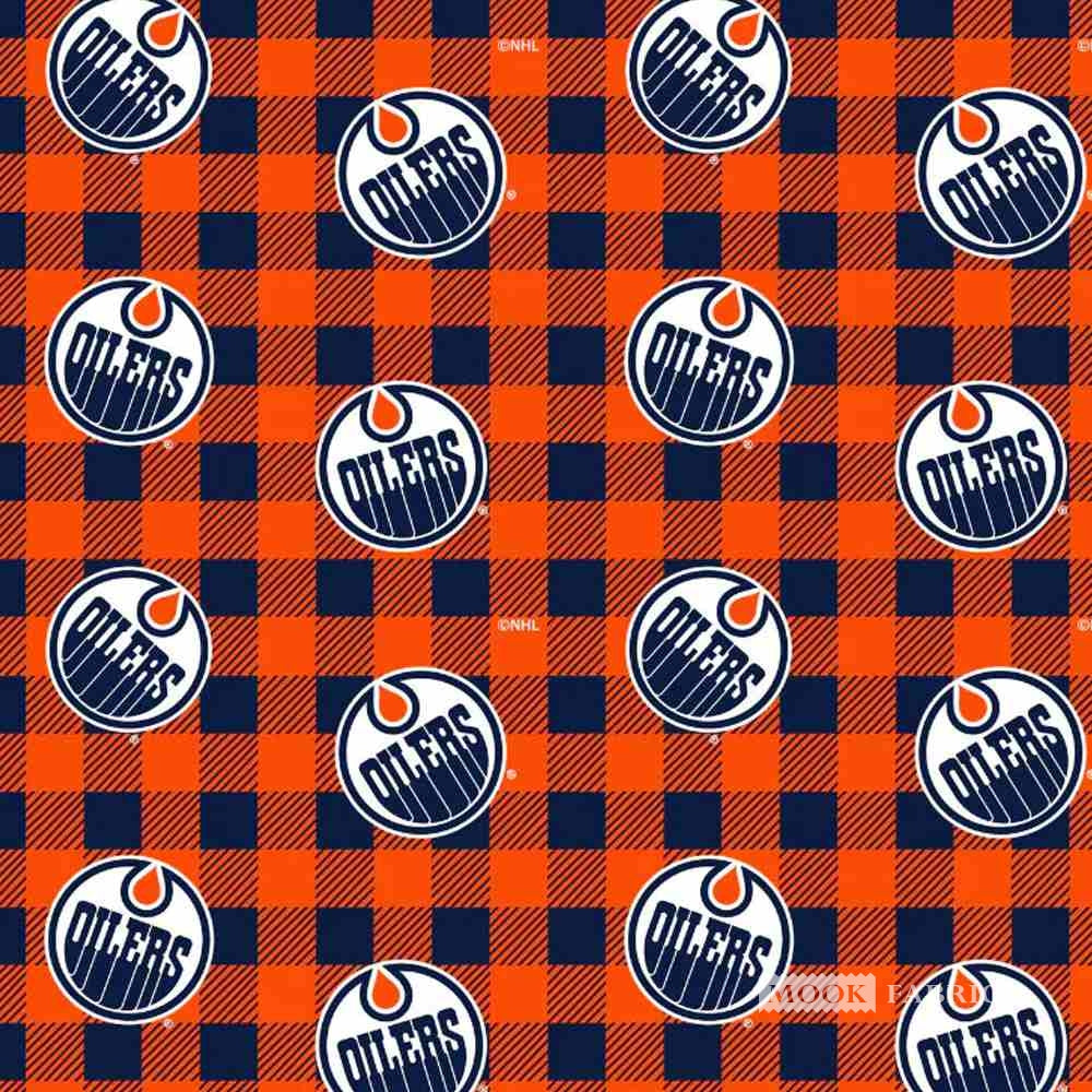 1192OIL - Edmonton Oilers Flannel, Check