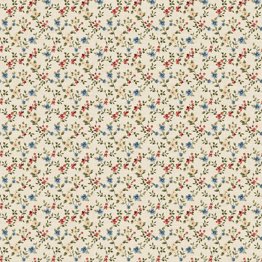 Farmhouse Sampler Floral Trail Cream Multi 28604-11