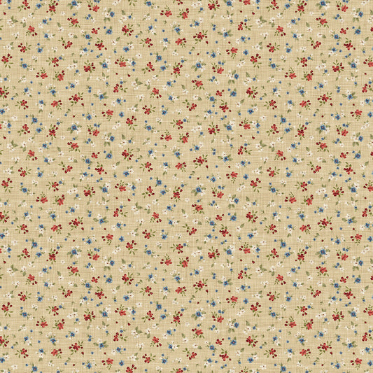 Farmhouse Sampler Floral Toss Beige Multi 28605-12