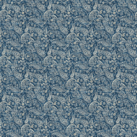 Farmhouse Sampler  Paisley Navy 28607-49