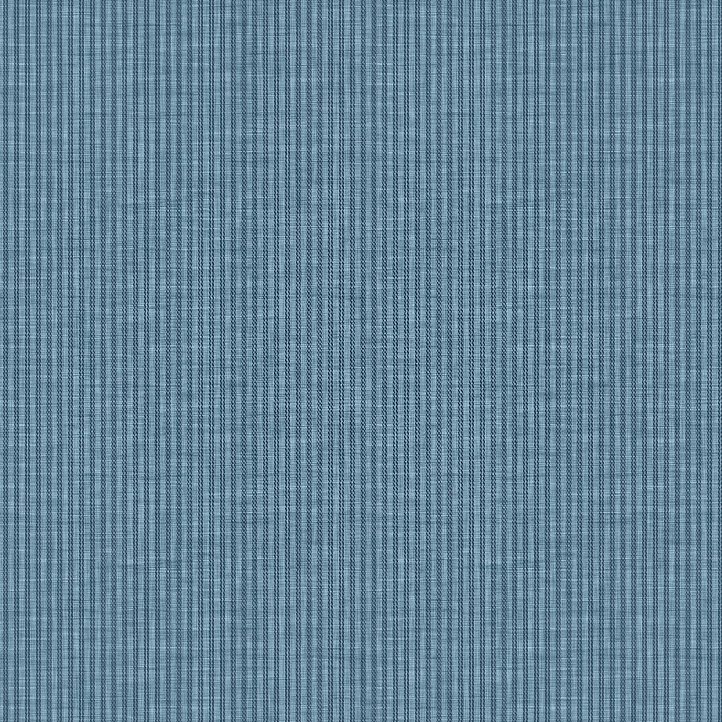 Farmhouse Sampler Ticking Stripe Blue 28609-44